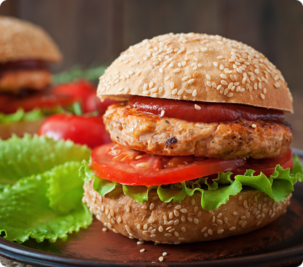 Order Chicken burgers
